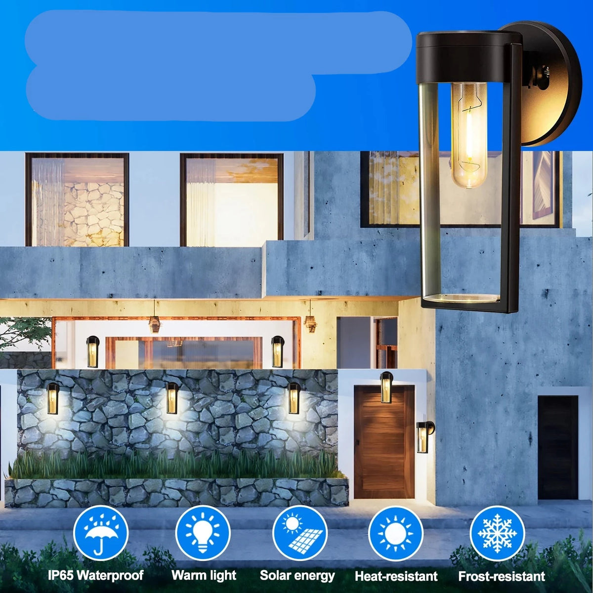 LUMINAIRE EXTÉRIEUR MURAL / HORIZONVUE – LUMINEROT